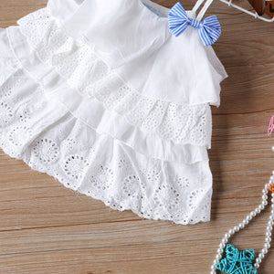 2023 New Summer Suspender Top+Shorts 2Pcs Girl Suit Casual Children Clothes Kid Clothes Baby Girl Clothes