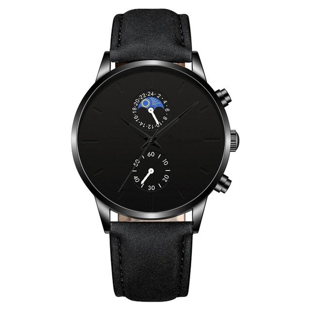 2022 Luxury Mens Watches Black Stainless Steel Mesh Belt Quartz Wrist Watch Men Business Casual Leather Watch