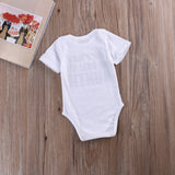 0-18M Bodysuit Short Sleeve PrintNew Summer Baby Clothes Casual Newborn Infant Baby Boys Girls Bodysuit Short Sleeve Print Jumpsuit