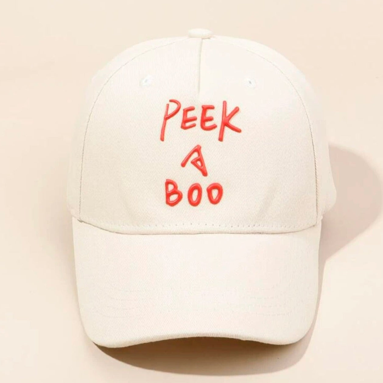 Peek And Boo Printed Cap
