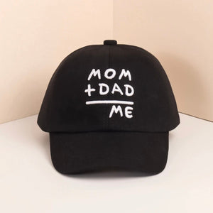 Mom Dad Printed Cap