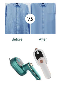 Portable Handheld Garment Steamer Mini Iron Steamer Garment Foldable Rotatable Clothes Travel Gadget Steamer Bathroom Accessorie