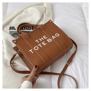 Luxury Designer Bag Tote Women Handbags Letter Shoulder Bags 2022 Brands Soft PU Shopper Purses Crossbody Bags for Women Clutch