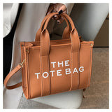 Luxury Designer Bag Tote Women Handbags Letter Shoulder Bags 2022 Brands Soft PU Shopper Purses Crossbody Bags for Women Clutch