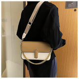 Fashion shoulder crossbody Bag women&#39;s shoulder bag messenger bag sac a main femme luxe Chain Bag Small solid color Hot Sale