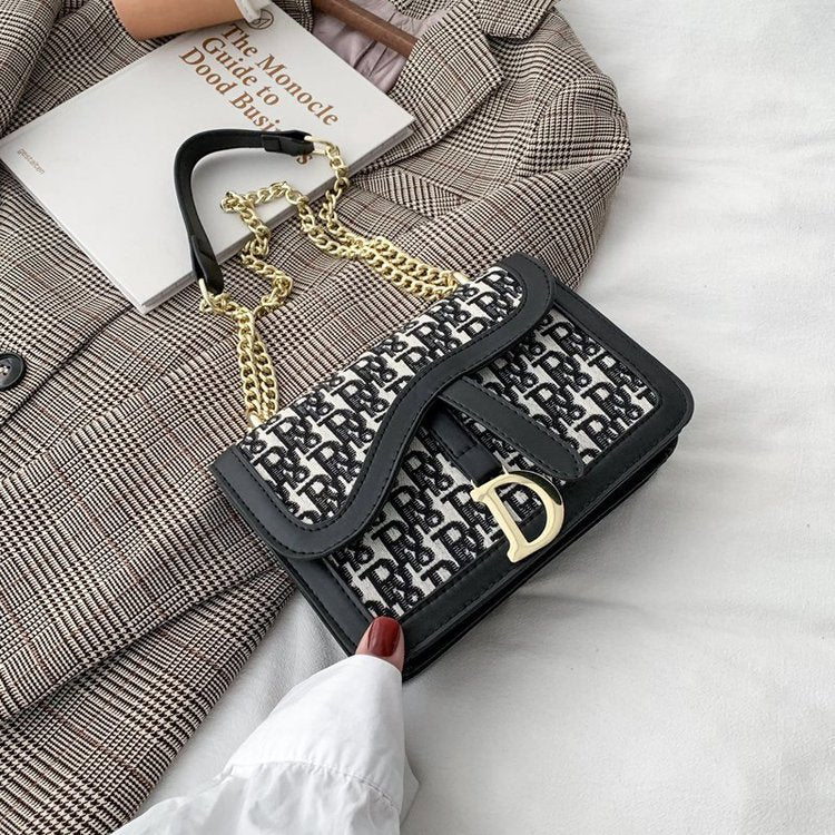 V letter Designer Luxury Handbags Brand Women Bags fashion Chain
