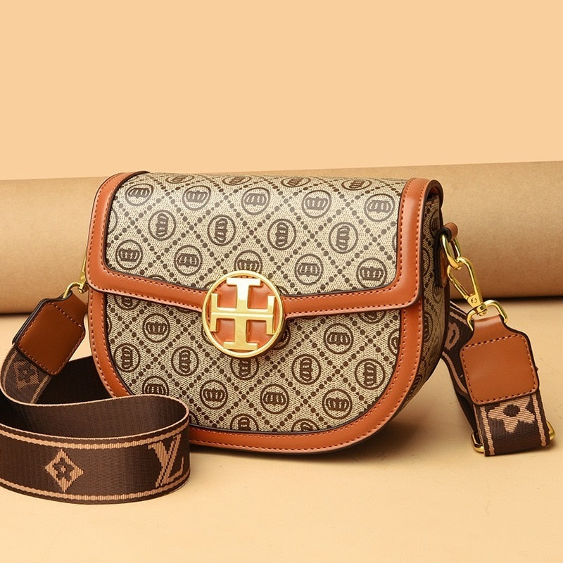 Luxury Designer Handbags 2023 New Brand Stone Pattern Shoulder Messenger  Bags For Women Wild Woman Small Flap Crossbody Bag