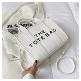 Luxury Designer Bag Tote Women Handbags Letter Shoulder Bags 2022 Brands Soft PU Shopper Purses Crossbody Bags for Women Clutch