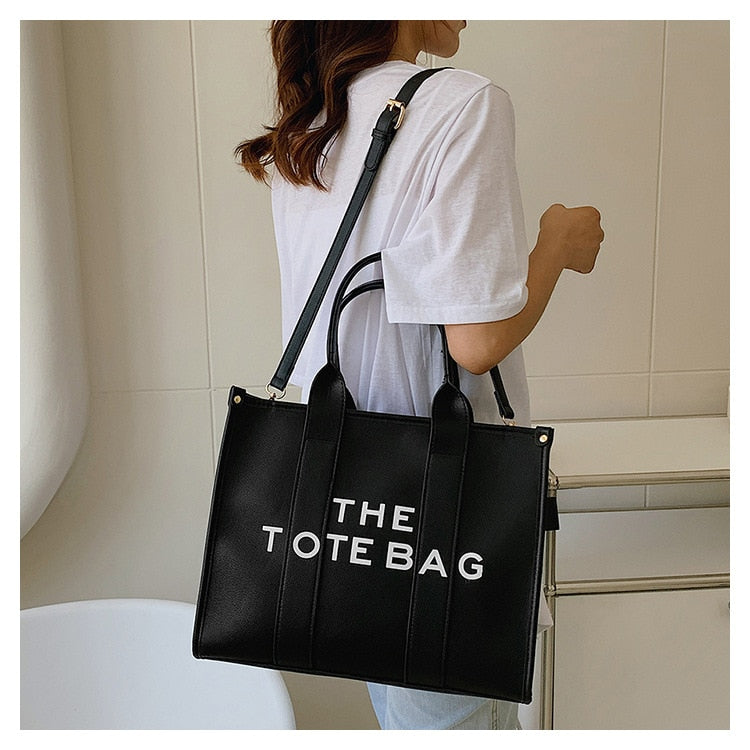 Luxury Designer Bag Tote Women Handbags Letter Shoulder Bags 2022 Brands Soft PU Shopper Purses Crossbody Bags for Women Clutch Blue L