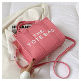 Luxury Designer Bag Tote Women Handbags Letter Shoulder Bags 2022 Brands Soft PU Shopper Purses Crossbody Bags for Women Clutch