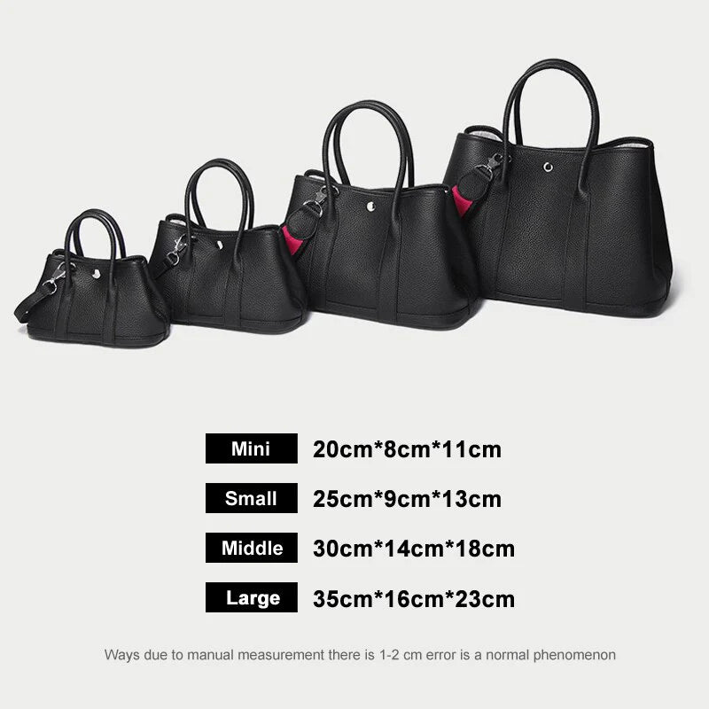 Luxury woman Shoulder bag soft leather large capacity square korean  Fashionable Handbag cowhidlarge tote bag