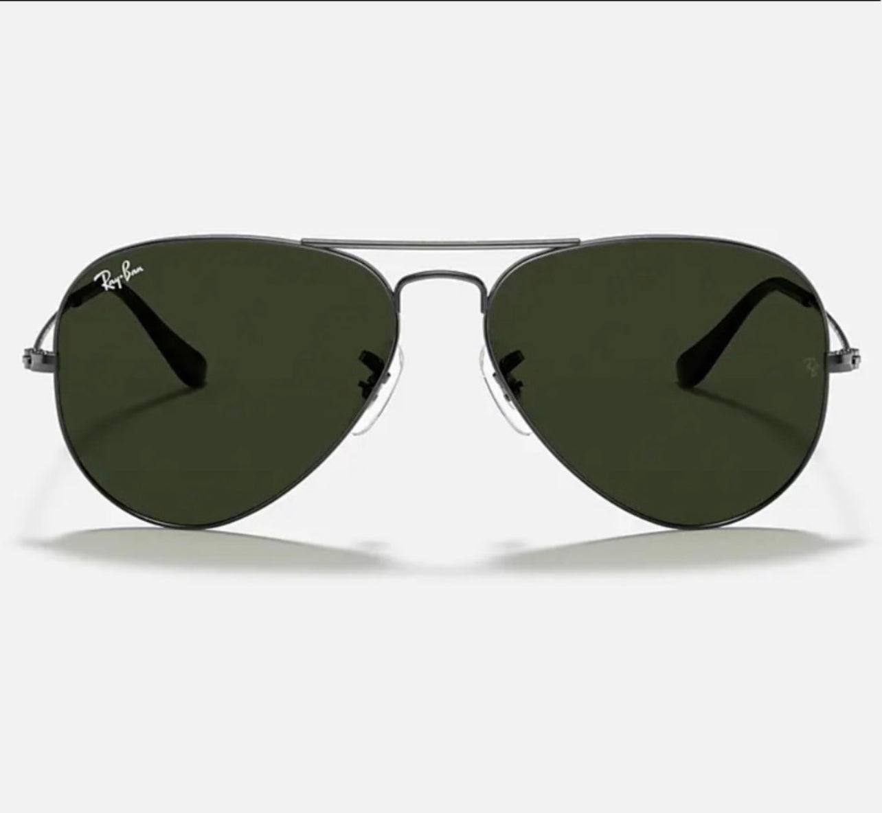 Ray ban Aviator sunglasses in gunmetal RB3025